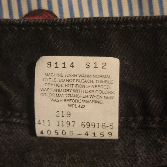 Vintage orange tab Levis 505 38x34 *READ DESCRIPTION* - Picture 3 of 9